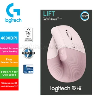 Logitech Ergo Serije DVIGNITE Navpično Ergonomska Brezžična Miška z 4000DPI Bluetooth® Nizek Pretok Energije Med Napravami Tehnologija