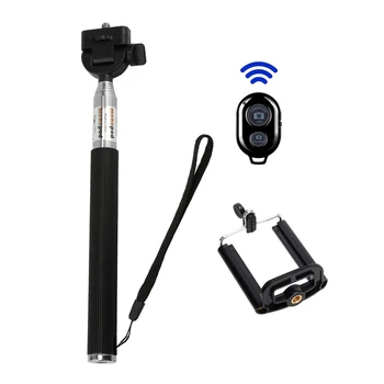 selfie palico Bluetooth-združljiv oddaljen nadzor sprožilca monopod selfie palico stojalo za pametni telefon