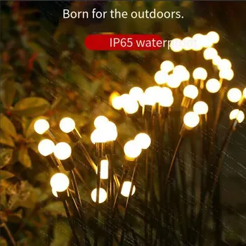 Solarna LED kresnice prostem nepremočljiva okrasni vrt, travnik lučka vzdušje vrt ustvarjalne travnik krajine lučka