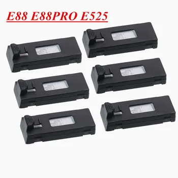 E88 E88PRO E525 brnenje baterija 1800mAh 3,7 V Akumulatorska Baterija Za E88 E88PRO Ls-E525 E525 PRO Mini Uav Brnenje Rezervni Deli