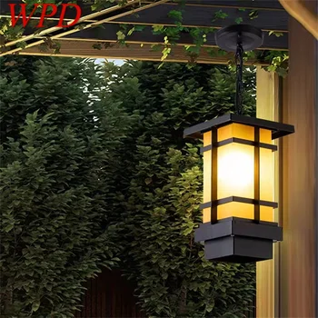 WPD Klasične Obesek Svetlobo na Prostem Retro LED Svetilke Vodotesne za Dekoracijo Koridor Doma