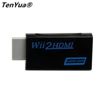 Wii, da HDMI Adapter Pretvornik Podpira 720P 1080P FullHD z 3.5 mm Audio Jack Wii2HDMI Adapter za HDTV