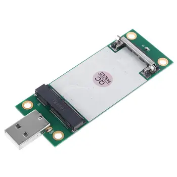 Mini PCI-e Brezžični WWAN na USB Adapter za Kartico Z Režo za SIM Kartico za huawei
