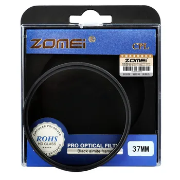 Zomei 37 mm Profesionalnih Optičnih CPL Krožne Polarizirajočega Polarizer Filter za Canon, Nikon Tamron Sigma, Sony, Olympus fotoaparati, Objektivi