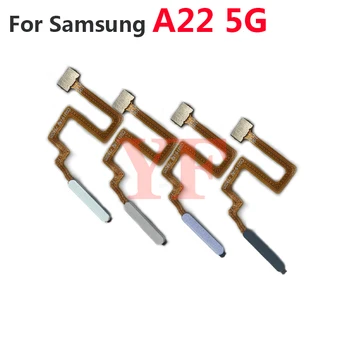 10pcs Za Samsung Galaxy A22 4G 5G A225F A226B Prstnih Senzor brez Dotik ID Stikalo NA OFF Gumb za Domačo stran Stranske Tipke Flex