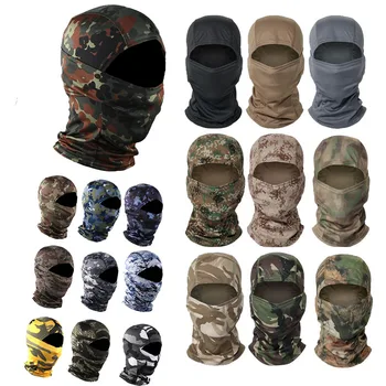 Zunanji Airsoft Streljanje Zaščito Za Obraz Prestavi Taktično Masko Prikrivanje Kapuco