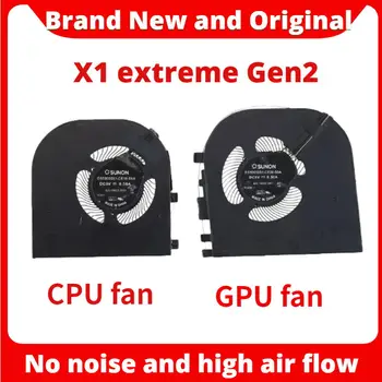 Prenosnik, PROCESOR GPU Hladilni Ventilator EG50050S1-CE10-S9A EG50050S1-CE00-S9A za ThinkPad X1 (Extreme P1 Gen2