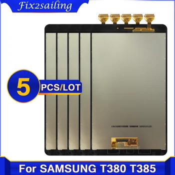 5 Kos/veliko LCD Zaslon Za Samsung Galaxy Tab A 8.0 2017 SM-T380 SM-T385 T380 T385 LCD Zaslon na Dotik, Računalnike Skupščine Replacment