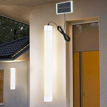 LED Sončne Kampiranje Luč, ki Visi s Kavljem Zasilna Svetilka Zatemniti Večnamenski Tip-C Polnjenje za Outdoor Oprema