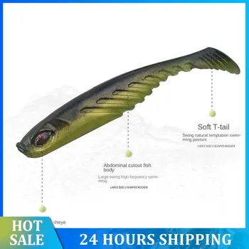 7 cm 2.6 g Swimbait Umetno Bionic Ribolov Vabe za Ribe, oblikovan Ribolov Pribor Mehke Vabe Jigging Wobblers Ribolov Vab