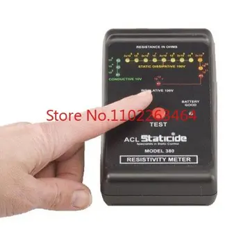 Tabela ACL-380 Površinsko Upornost Tester Ozemljitev Aparati Antistatic Tester Voltmeter