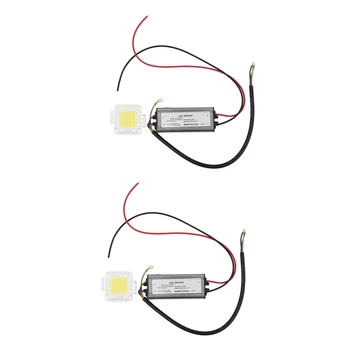4X 50 W LED Driver Nepremočljiva IP67 Napajanje High Power Adapter + 50 W LED Čip Žarnice za Varčevanje z Energijo Za DIY Poletni