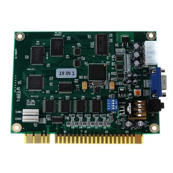 19 v 1 Multicade PCB Board Arkadna Klasična Igra Krovu VGA Izhod Arkadna Igra Krovu Horizontalno Trpežne za Jamma Arkadna