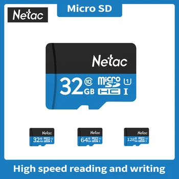Netac 100% Pristen Spodbujanje Izvirne Netac 128GB 32GB 64GB UHS-1 Pomnilniške kartice Microsd Cardsmicro TF Flash Kartice za Telefon