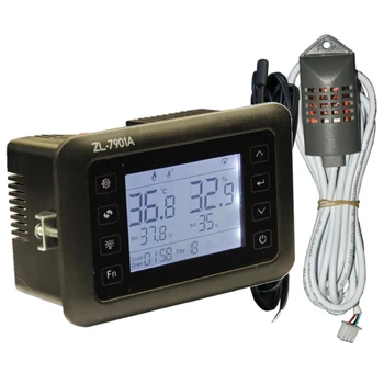 Zl-7901A 100 -240 PidMultifunctional Avtomatski Inkubator Krmilnik Temperature in Vlažnosti Za Inkubator