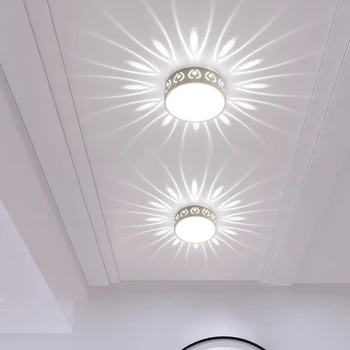LED Stropna Svetilka Varčevanja z Energijo, Vstopne Luči Zaščito Oči Koridor Lučka za Enostavno Namestitev Svetlost za Trajno Spalnica Kopalnica