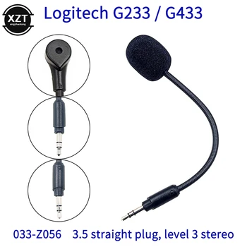 za Logitech G433 G233 Gaming Slušalke Mikrofon za Logitech G 233 GPro GPROX Slušalke, Mikrofon 3-polnim OFC Zamenjava Boom Pene