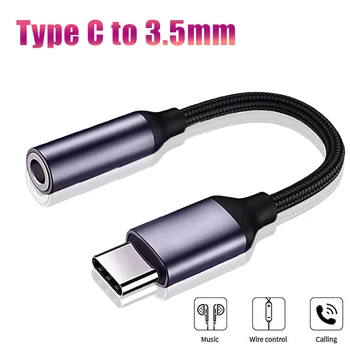 USB C Do 3,5 mm Audio Jack Kabel Tip C Do 3,5 mm Slušalke, Aux vmesnik za Huaiwei Xiaomi 3,5 mm Adapter za Samsung S23 S23ultra