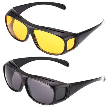 Avto Nočno Vizijo Očala, Nočna Vožnja Očala Voznik Očala Unisex sončna Očala z UV Zaščito Sončna Očala