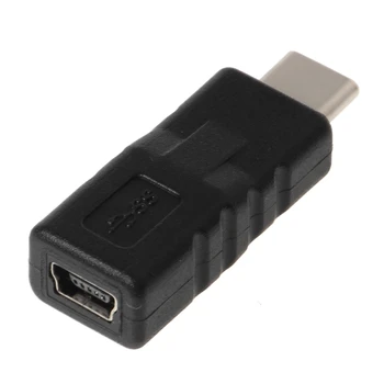 Tip C Moški Mini USB Ženski Pretvornik Adapter Za Samsung S8 Note8 Xiaomi5 6
