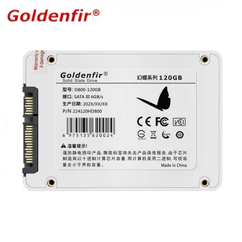 SATAIII 2.5 120GB SSD 240GB 500 GB Goldenfir D800 z 2,5-palčni Pogon ssd 360GB 480GB 720GB 1TB SATA3 6GB/S Trdega Diska
