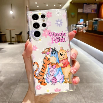 Winnie Nosi Lepe Disney Za Samsung Galaxy S22 S23 S20 S21 S9 S10 Ultra Pro Plus 4G 5G Pregleden Primeru Telefon