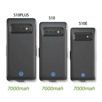 Samsung Galaxy 7000mah Polnilnik Primeru S10 S10e S10 Plus Power Bank Polnjenje Primeru Zadnji Posnetek Hitro Pokrov Polnilnika