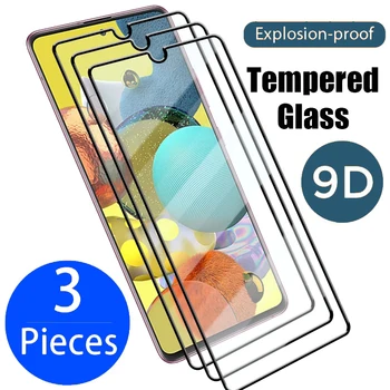 9D Kaljeno Steklo Za Samsung Galaxy A03 M13 M23 M33 M53 Screen Protector A13 A23 A33 A53 A73 F13A04 A04S A04E F23 Stekla Film