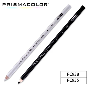 1pcs Prismacolor Barvnim Svinčnikom Črne Bele Barve Kože Strokovno Označite Skico svinčniki Grafit Umetnik Risanje Mešanje