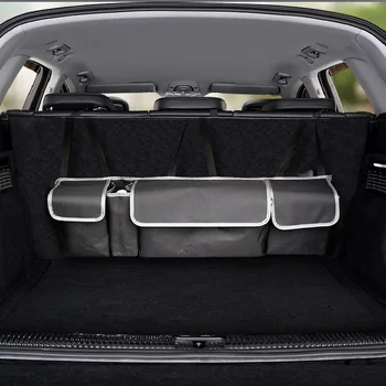 Multi-uporabo Oxford Krpo Prtljažniku Avtomobila Organizator Backseat Vrečko za Shranjevanje Visoko Zmogljivost Avtomobilski Sedež Nazaj Organizatorji Notranja Oprema