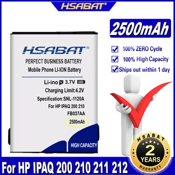 HSABAT 2500Ah Baterija za HP IPAQ 200 210 211 212 214 216 410814-001 419306-001 451405-001 459723-001 FB037AA Baterije