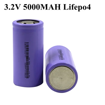 10pcs/veliko Izvirnih 32650 3.2 V 5000mah Polnilna Litij-ionska Baterija 32650 5C LiFePO4 Praznjenje Baterije za shranjevanje Energije Svetilka