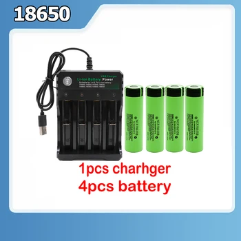 100% Čisto Nov Original NCR18650B 3,7 V 3400mAh 18650 Polnilna Litij Baterija za Svetilko ali Baterijo in Polnilnik USB