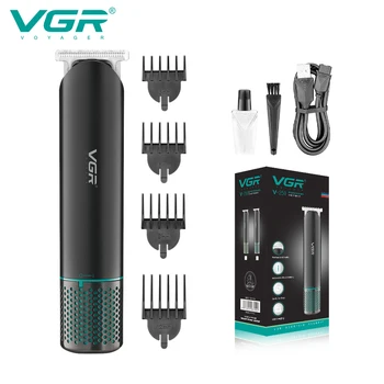 VGR Brivnik Professional Hair Trimmer Akumulatorski Lase Rezanje Električnih Clipper Barber Polnilna Brivnik za Moške V-250
