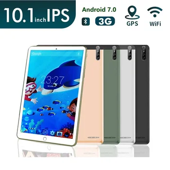 Flash Prodaja 10 Inch 1 GB RAM +16 GB ROM Android 7.0 Telefonski Klic 3G Tablet P30 MTK6592 Zaslon IPS Quad Core WIFI kartice SIM Dual Camera