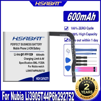 HSABAT Li3905T44P6h292752 600mAh Baterija za Nubia Alfa SW1002 Baterije