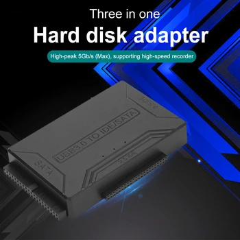 ALXUM SATA na USB IDE vmesnik USB 3.0 Sata 2.5/3.5/5.25 Palčni HDD SSD Trdi Disk za Prenos Podatkov Pretvornik SATA Kabel