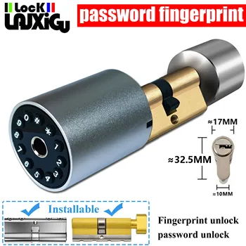 Spremenljivka velikost password lock Prstnih zaklepanje vrat Smart zaklepanje vrat na Prostem zaklepanje vrat Elektronsko zaklepanje Tuya APP Valj vrata