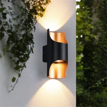 TEMAR Sodobne Prostem Stenska Luč Fixturess Vodotesen IP65 LED Preprosta Svetilka za Domačo Verandi Balkon Villa