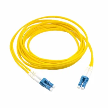 Brezplačna dostava!Nov LC-LC Single Mode Fiber Optic Duplex Skakalec,10/15/20m LC-UPC Duplex Patch Kabel