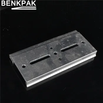 100 mm DIN Rail omejeno klešče pritrdite posnetek PLC posnetek stikalne plošče exchange board Objemka